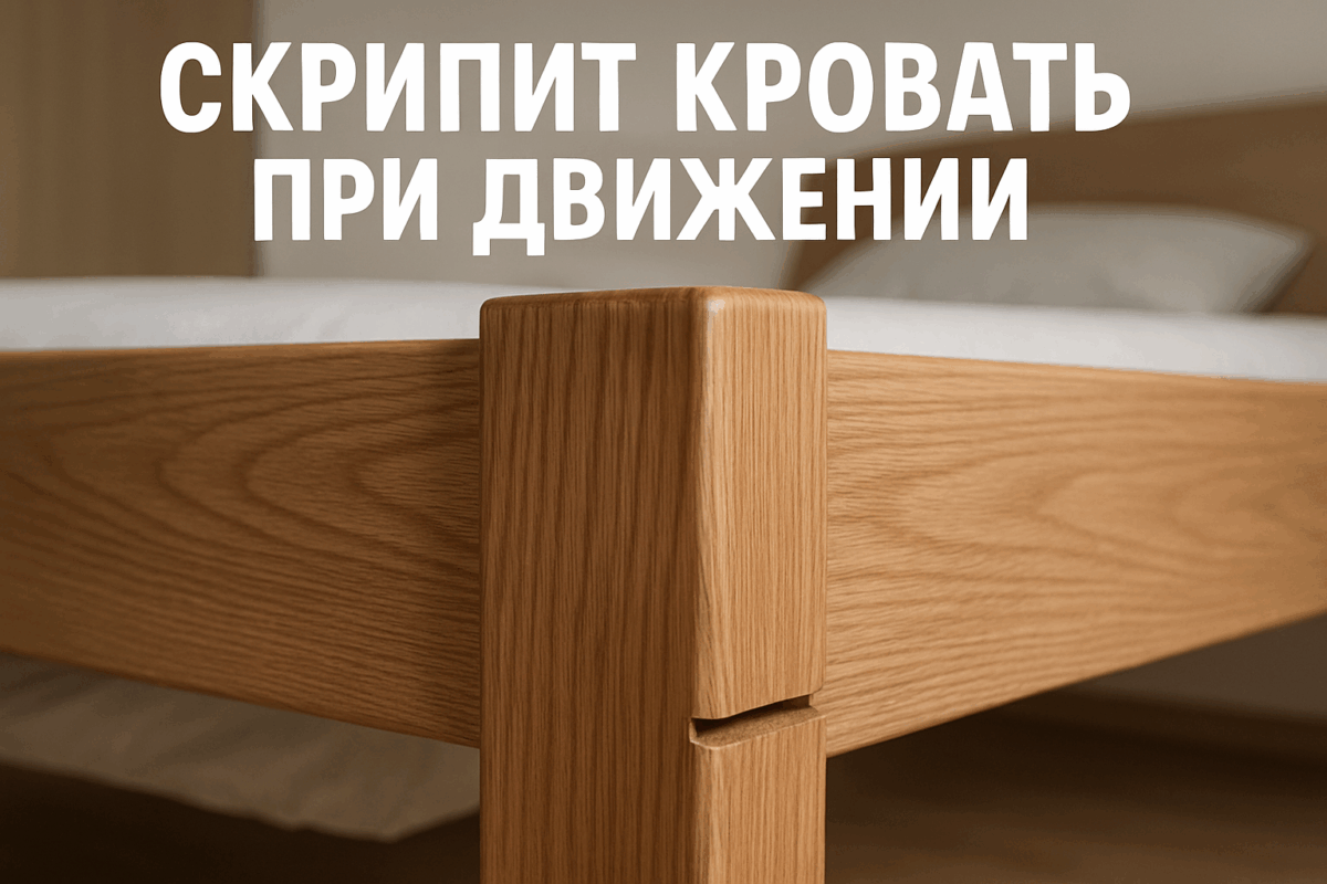    Скрипит кровать при каждом движении — как устранить скрип Михаил Юрьевич