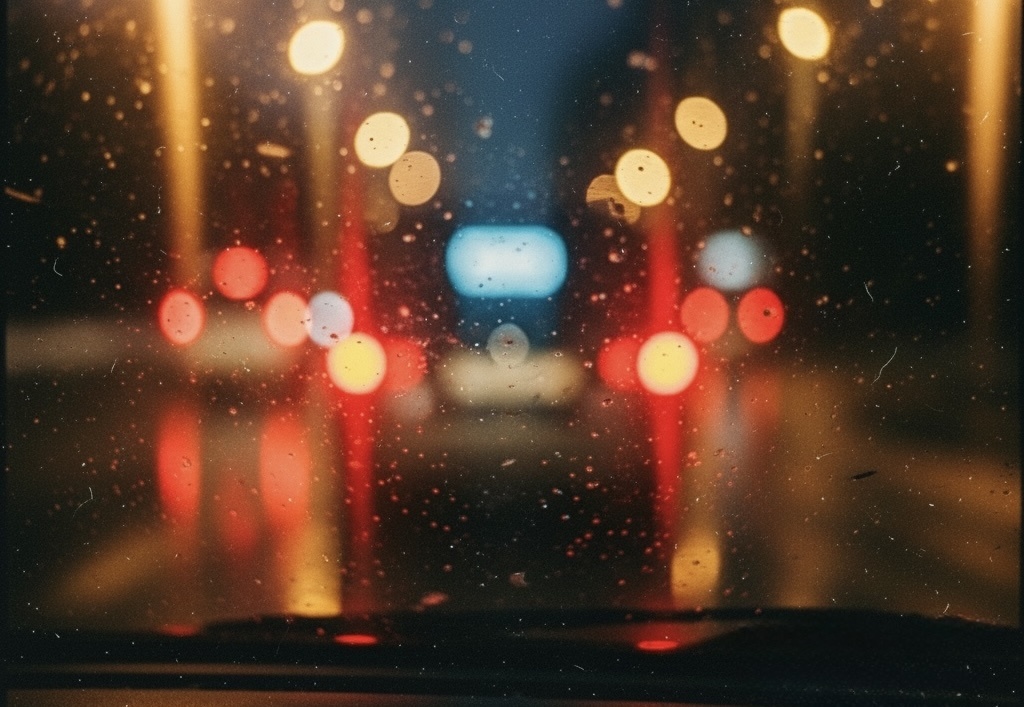 Сфоткал вечернюю пробку, просто так, показалось красиво