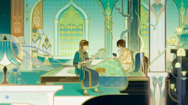    Иллюстрация партии в «Священный призыв семерых»