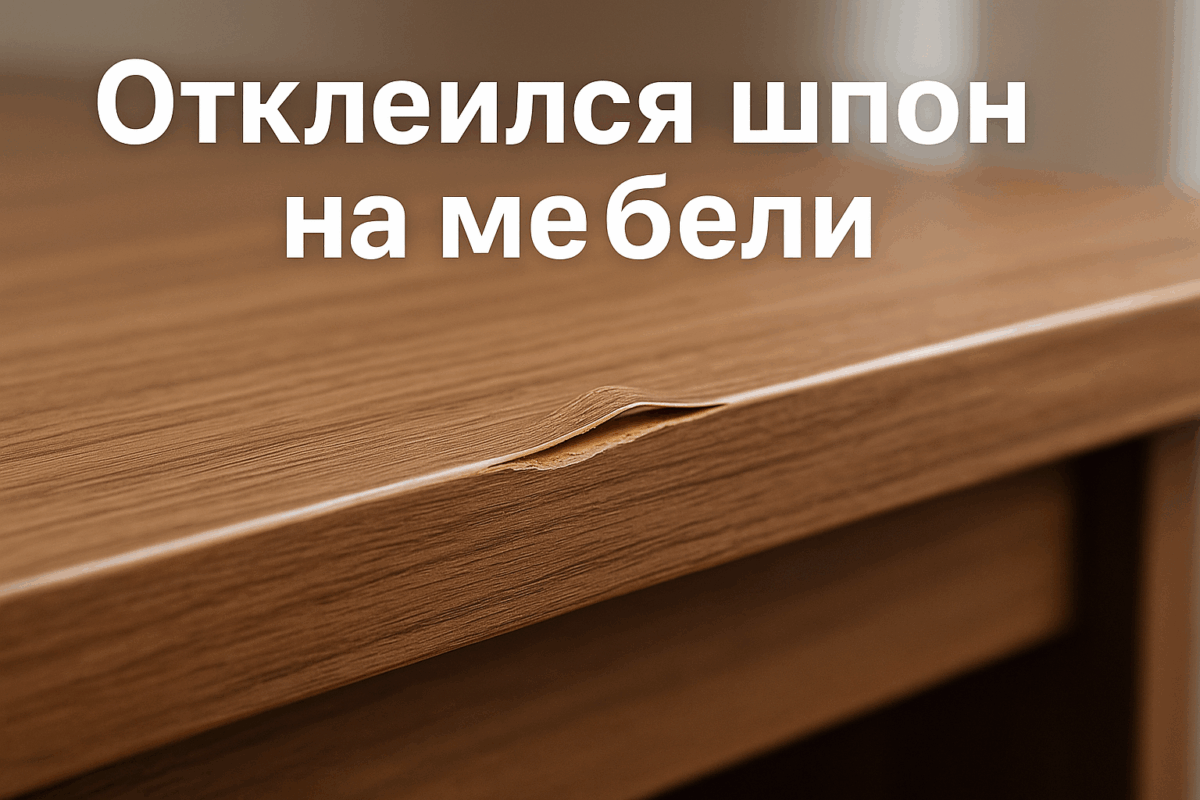    Отклеился шпон на мебели — ремонт в домашних условиях Михаил Юрьевич
