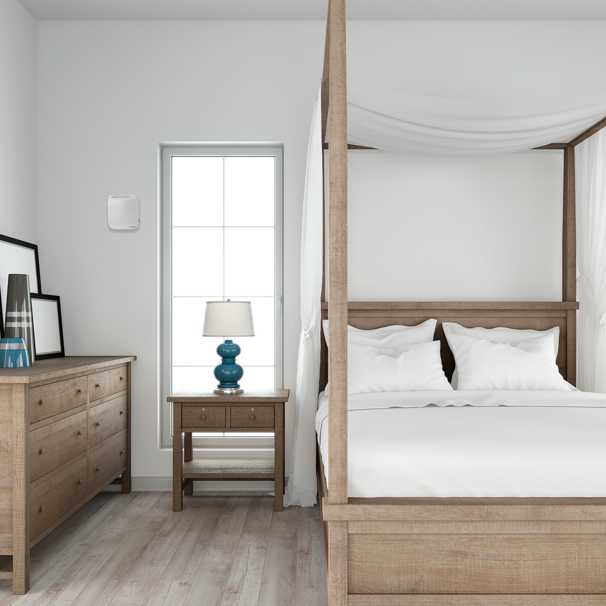 Приточный клапан обеспечивает свежий воздух в любом помещении: кухне, спальнях, гостиной, детской при хорошо работающей вытяжке