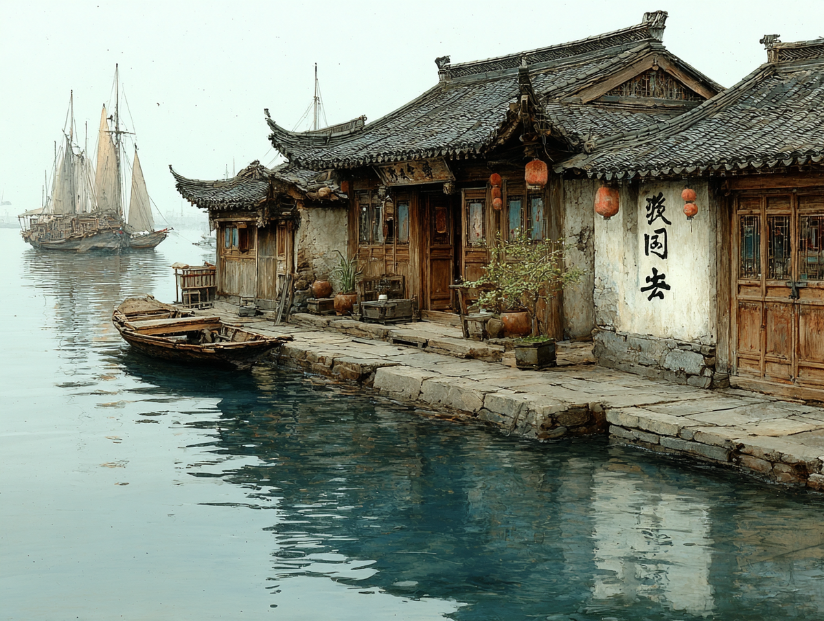 Строительство домов в древнем Китае