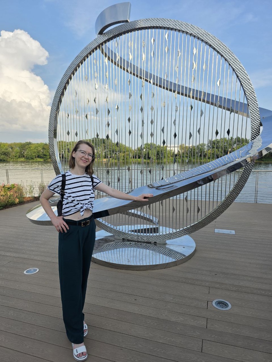 Я в парке Коломенское, в этом году там открыли шикарную набережную...