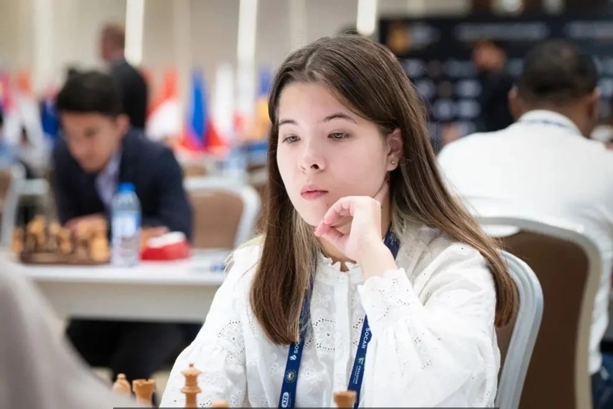 Международный гроссмейстер Лея Гарифуллина. Фото из страницы в сети «ВКонтакте».