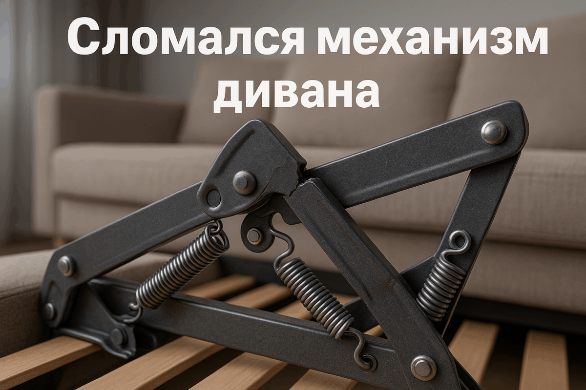    Сломался механизм дивана — ремонт раскладушки своими руками Михаил Юрьевич
