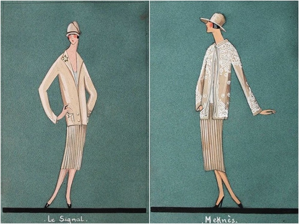 2. Jeanne Lanvin Le Signal. Jeanne Lanvin Meknès. 1925.
