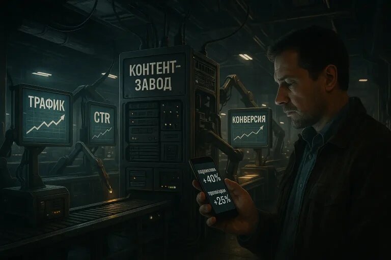    Почему в 2025 году без контент-завода бизнес просто не виден "Kontenium"