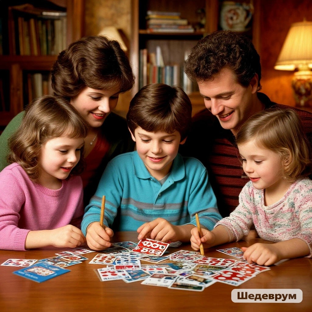 Семейные игровые увлечения.