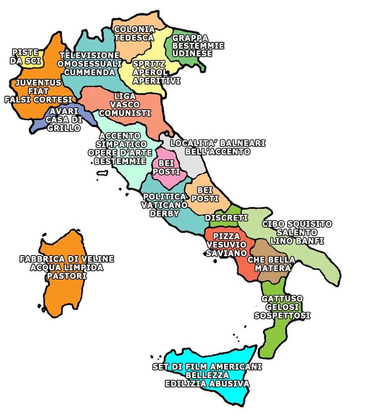 Карта стереотипов