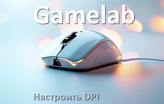 
Как на мышке Gamelab настроить DPI поменять кнопкой и из программы в Windows 10, 11