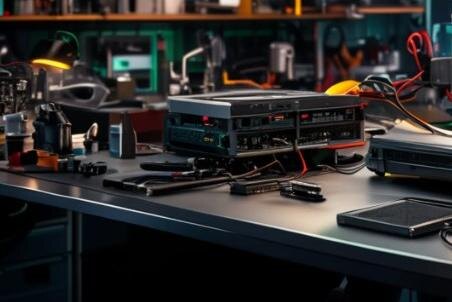 
Обычная электроника и её крошечный мозг