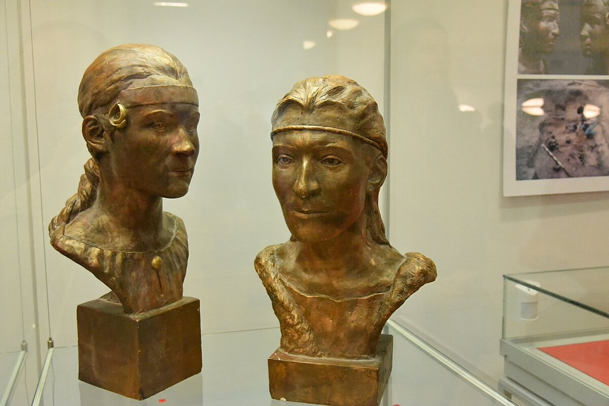 Реконструкция облика представителей Синташтинской культуры