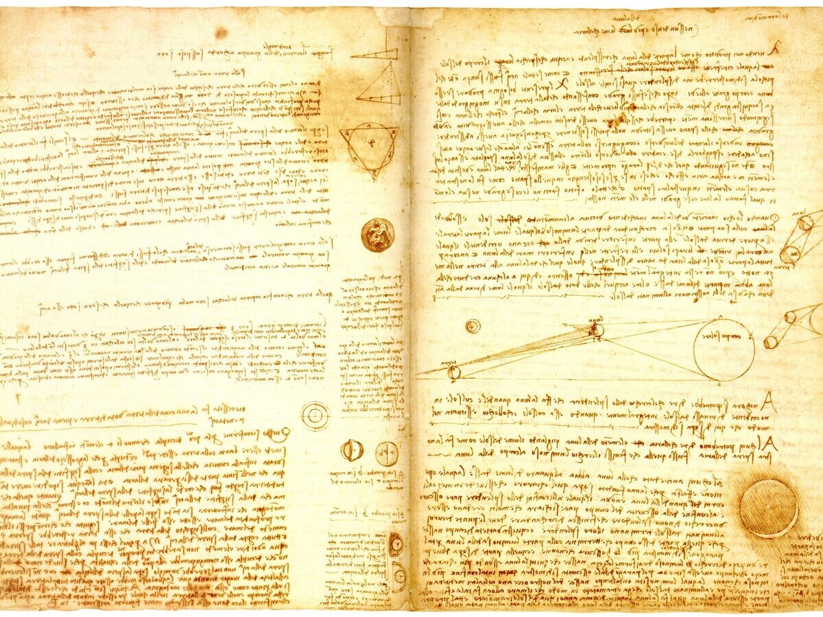    Одна из страниц Лестерского кодекса© Public domain