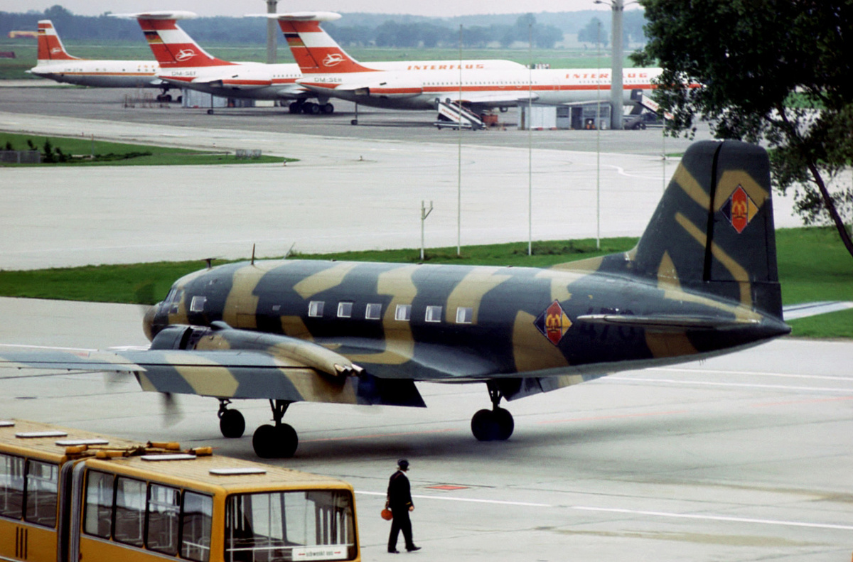 Ил-14П «салон» производства VEB Flugzeugwerft бортовой номер 485