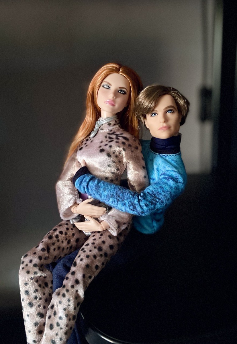 Barbie Looks #20 Andra, Steve Trevor Barbie Wonder Woman Paradise Island