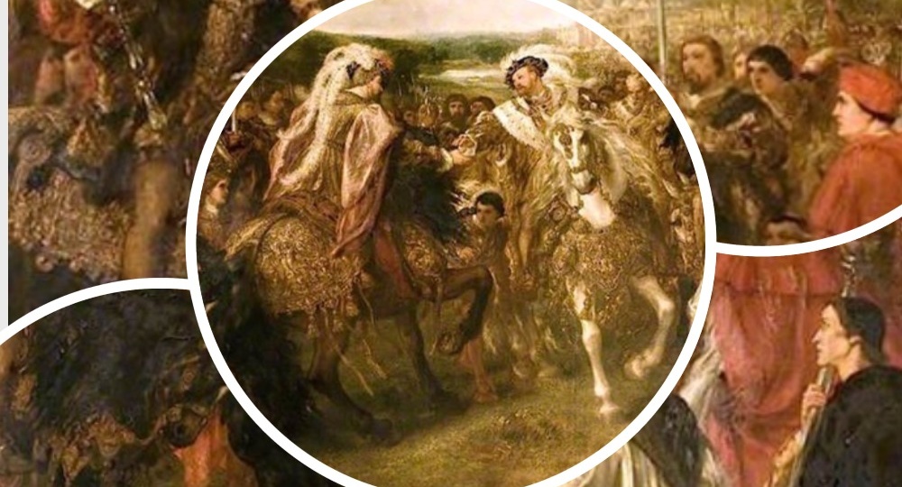 Поле золотой парчи: рукопашная борьба королей Ренессанса.