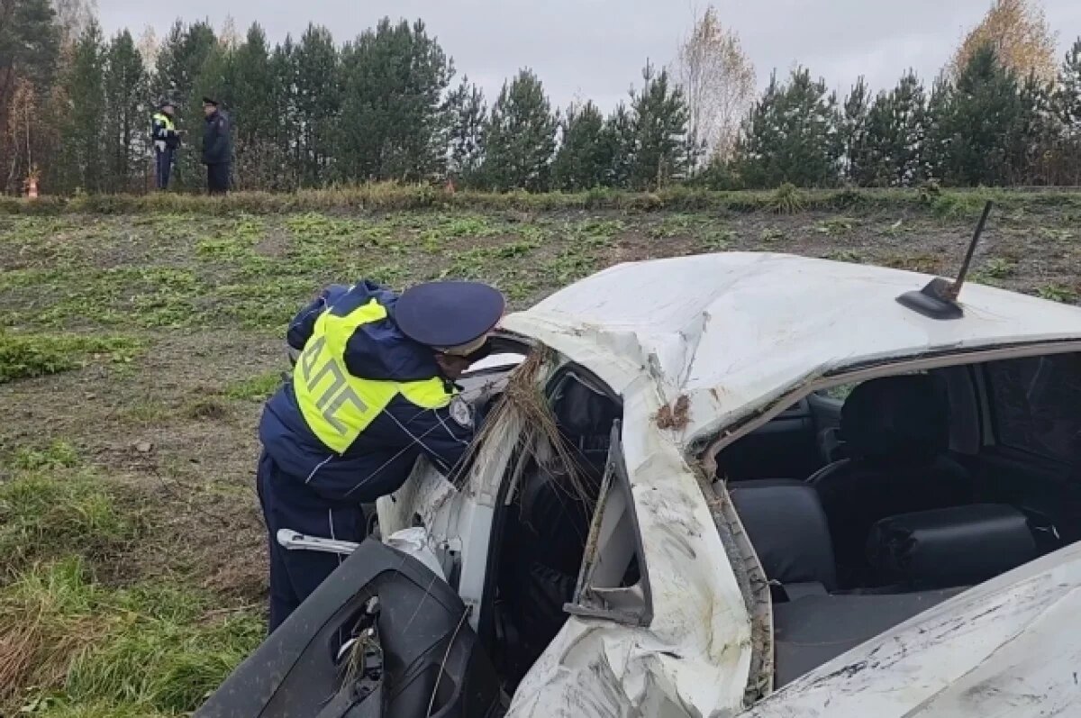    Пассажир иномарки погиб в ДТП под Первоуральском