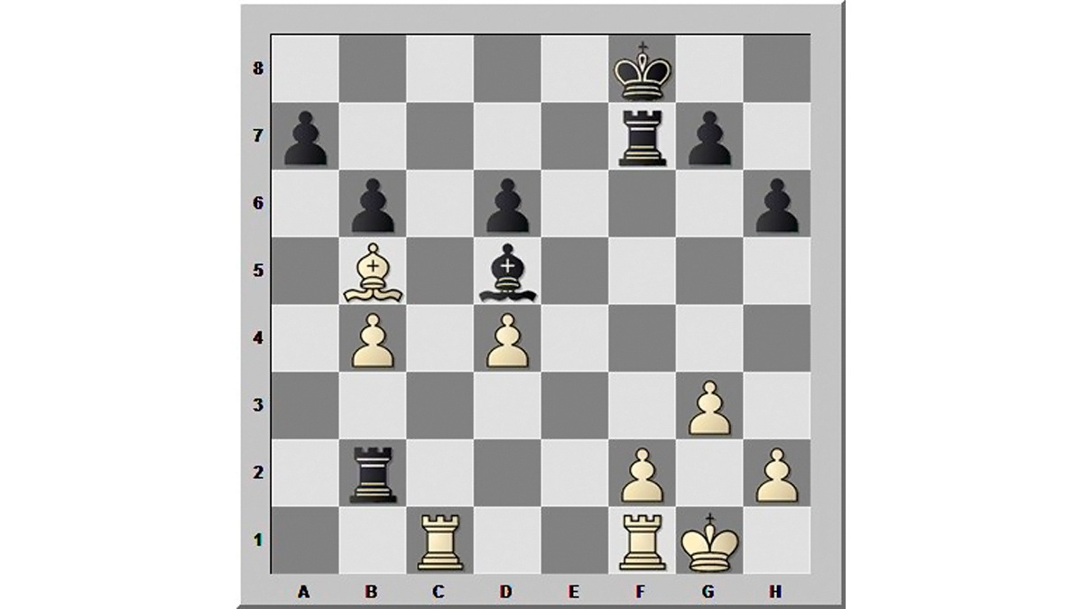 Белые начинают и выигрывают