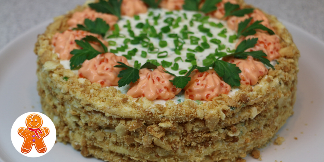 Закусочный торт "Наполеон"