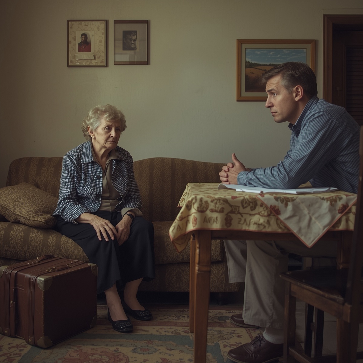 Нужна ли пожилая мать детям без денег