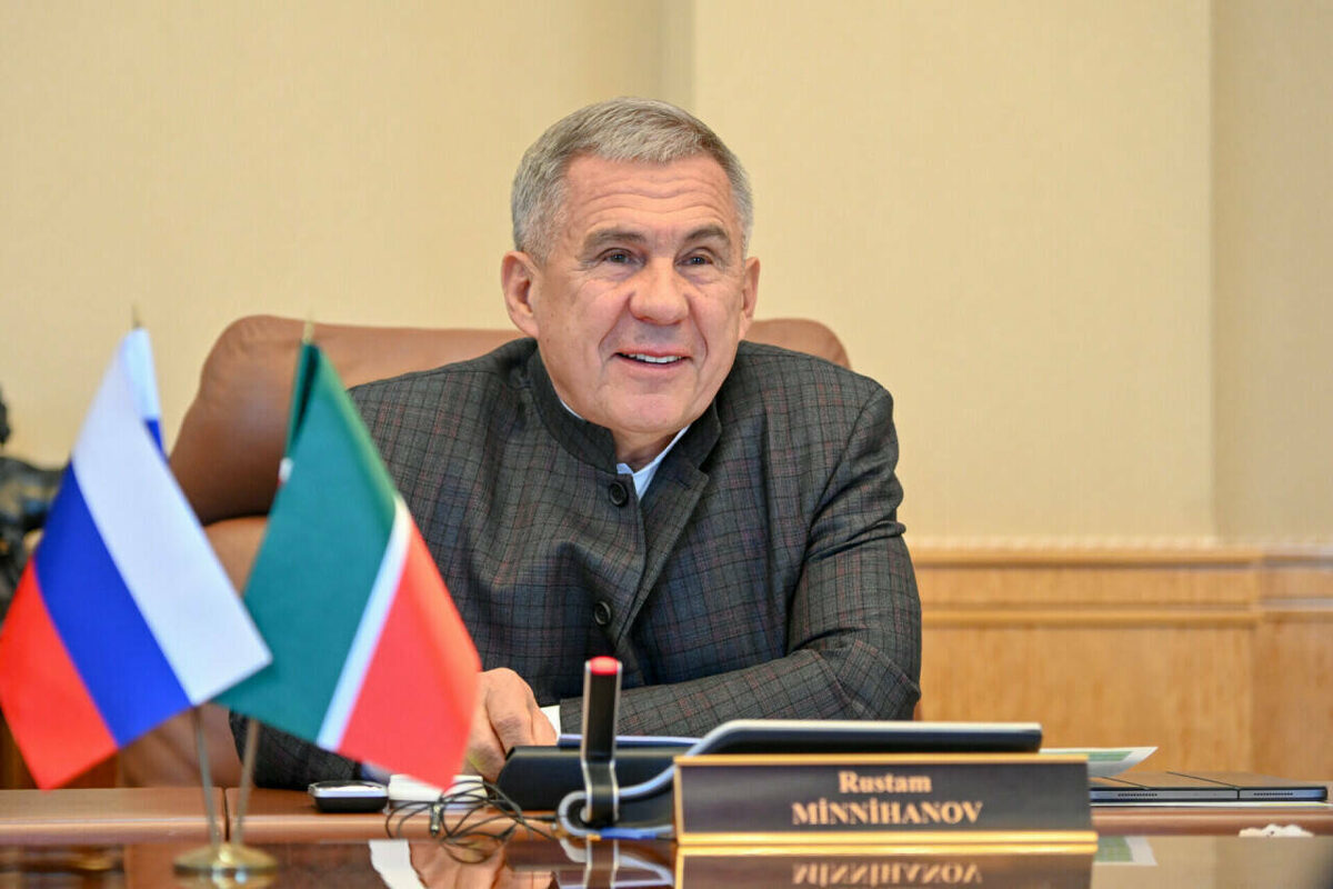 Раис Татарстана Рустам МиннихановФото: пресс-служба Раиса РТ