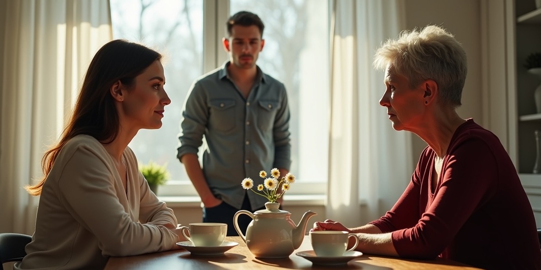 – Ты слишком стара для моего сына, уходи – сказала свекровь