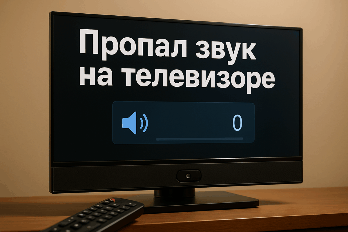    Пропал звук на телевизоре — диагностика и решение Михаил Юрьевич