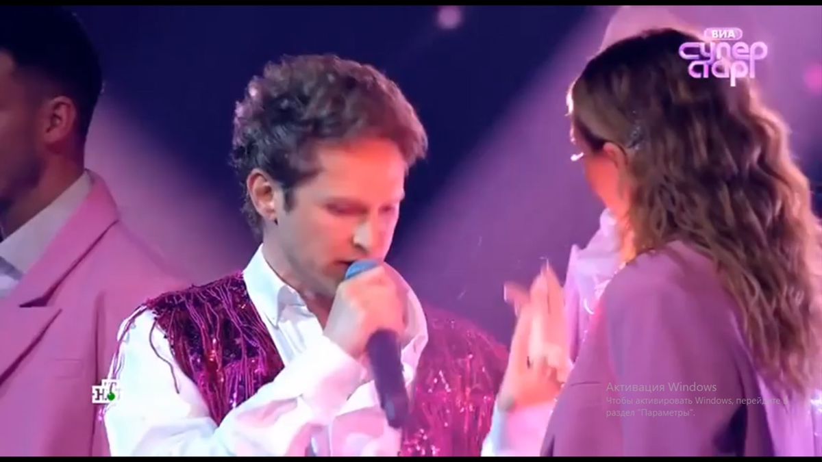 Кадр передачи. Фото автора. 