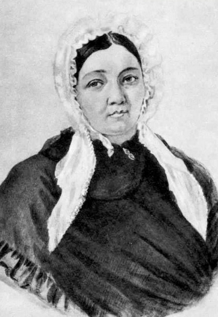 О. С. Заплатина. Акварель 40-х гг. XIX в.