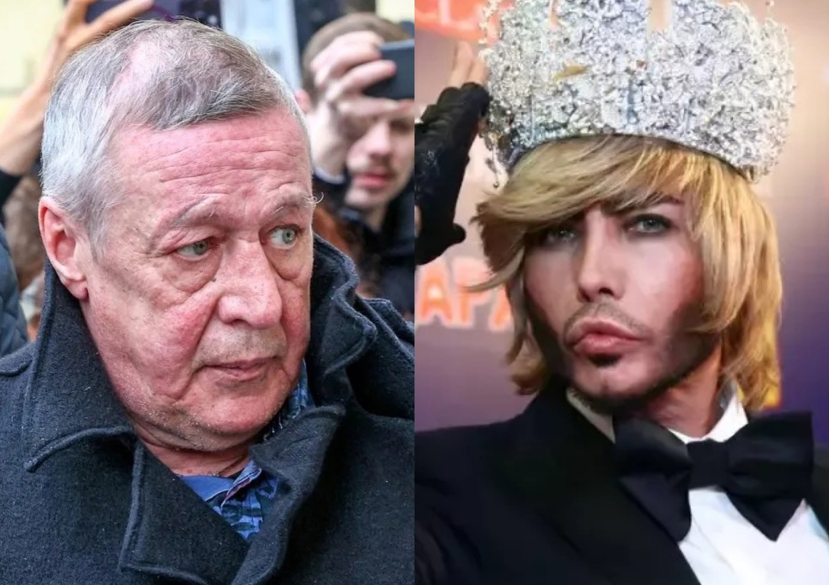 Михаил Ефремов и Сергей Зверев