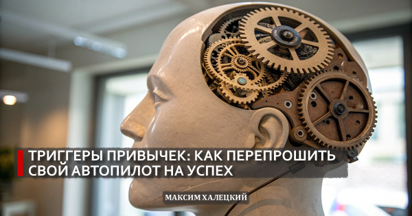 Триггеры привычек: как перепрошить свой автопилот на успех