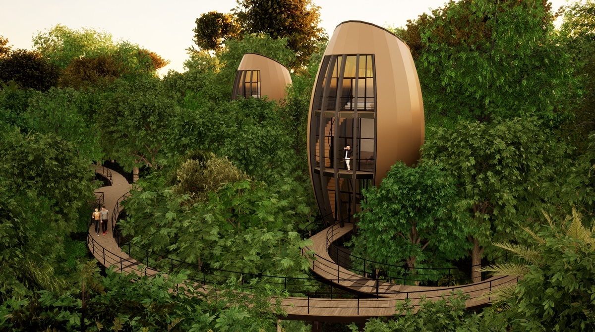 Проект нового эко-отеля в муниципалитете (3 фото)