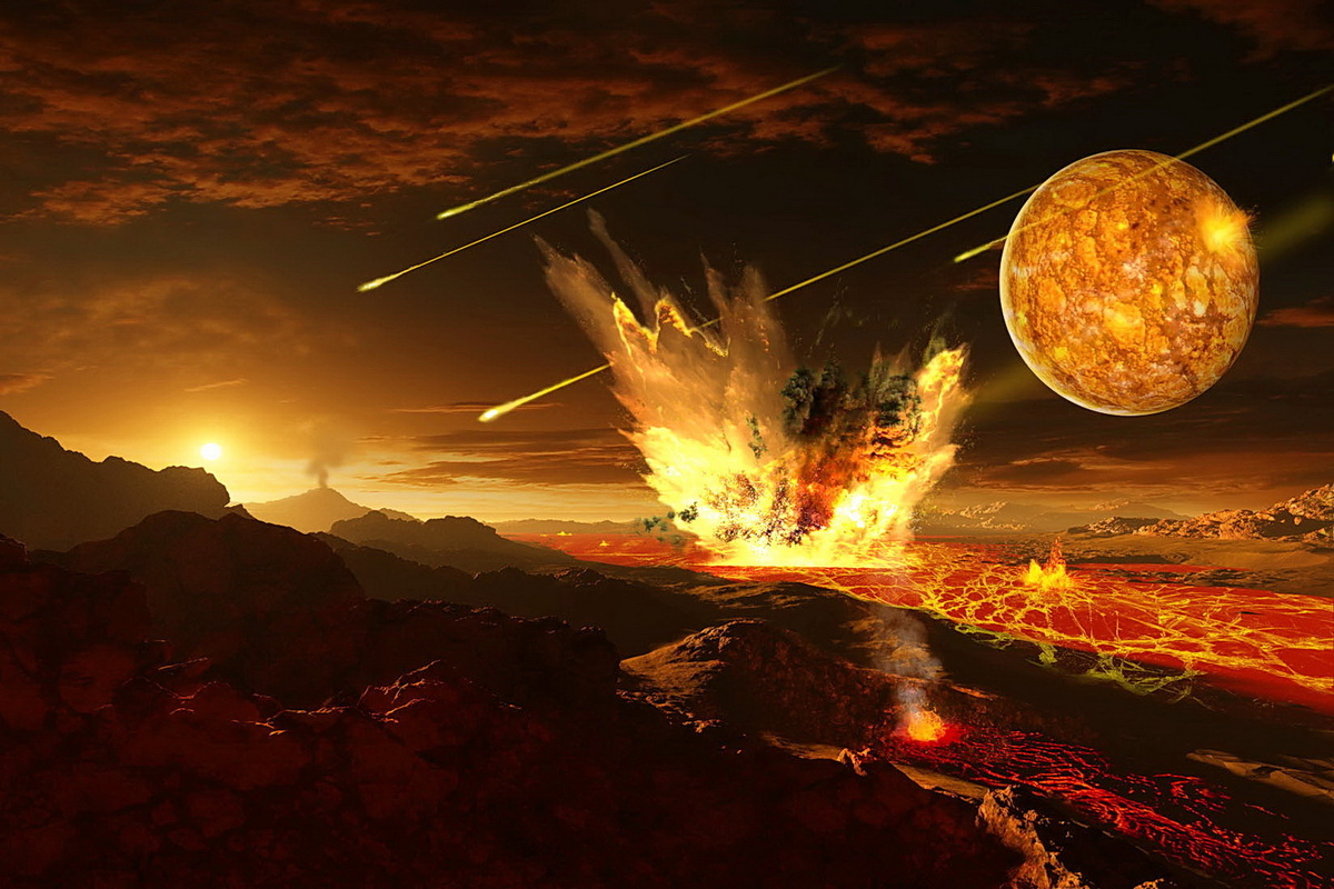 Земля в ранний период развития (Катархей)