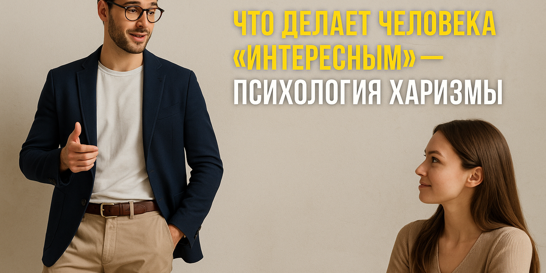 Что делает человека "интересным" — психология харизмы
