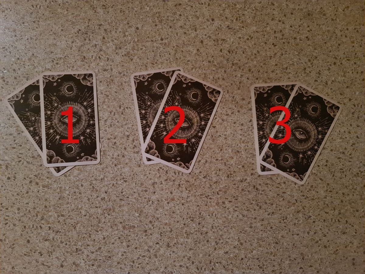 Позиции расклада. Фото автора