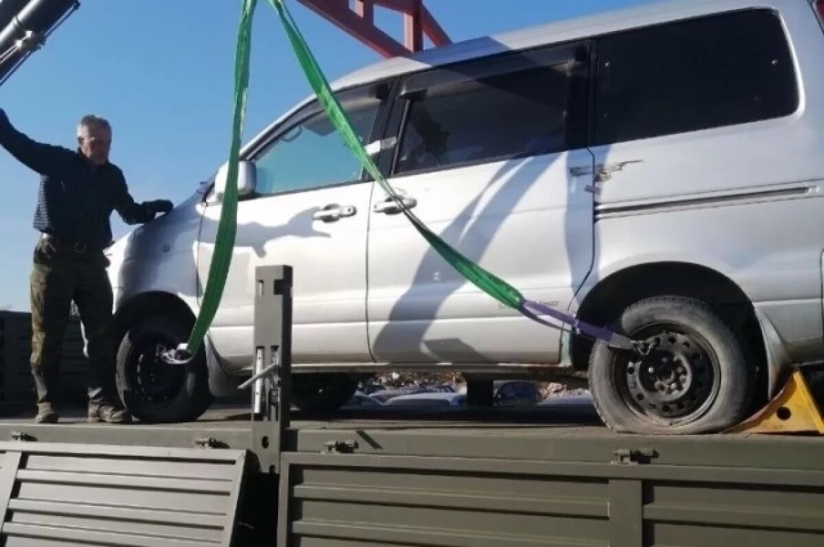    Изъятые за пьяную езду у жителей Ангарска автомобили отправлены на СВО