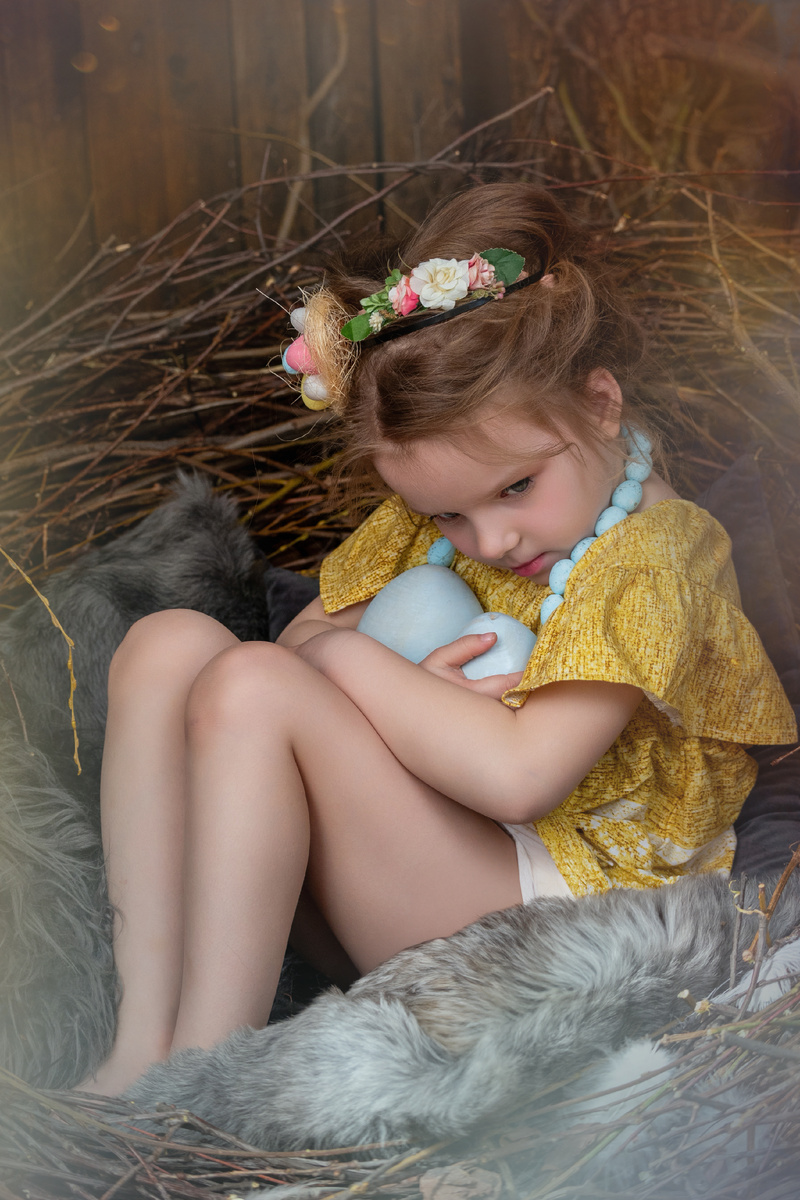 Пасхальный проект "Гнездо". Фотограф Ольга Чарус