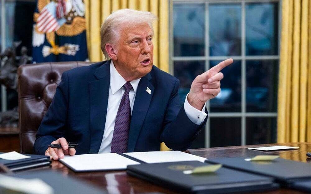 Президент США Дональд Трамп в 2025 годуФото: скриншот трансляции