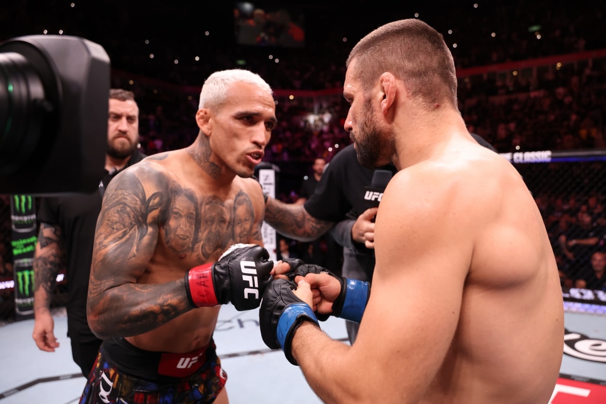     Чарльз Оливейра и Матеуш Гамрот