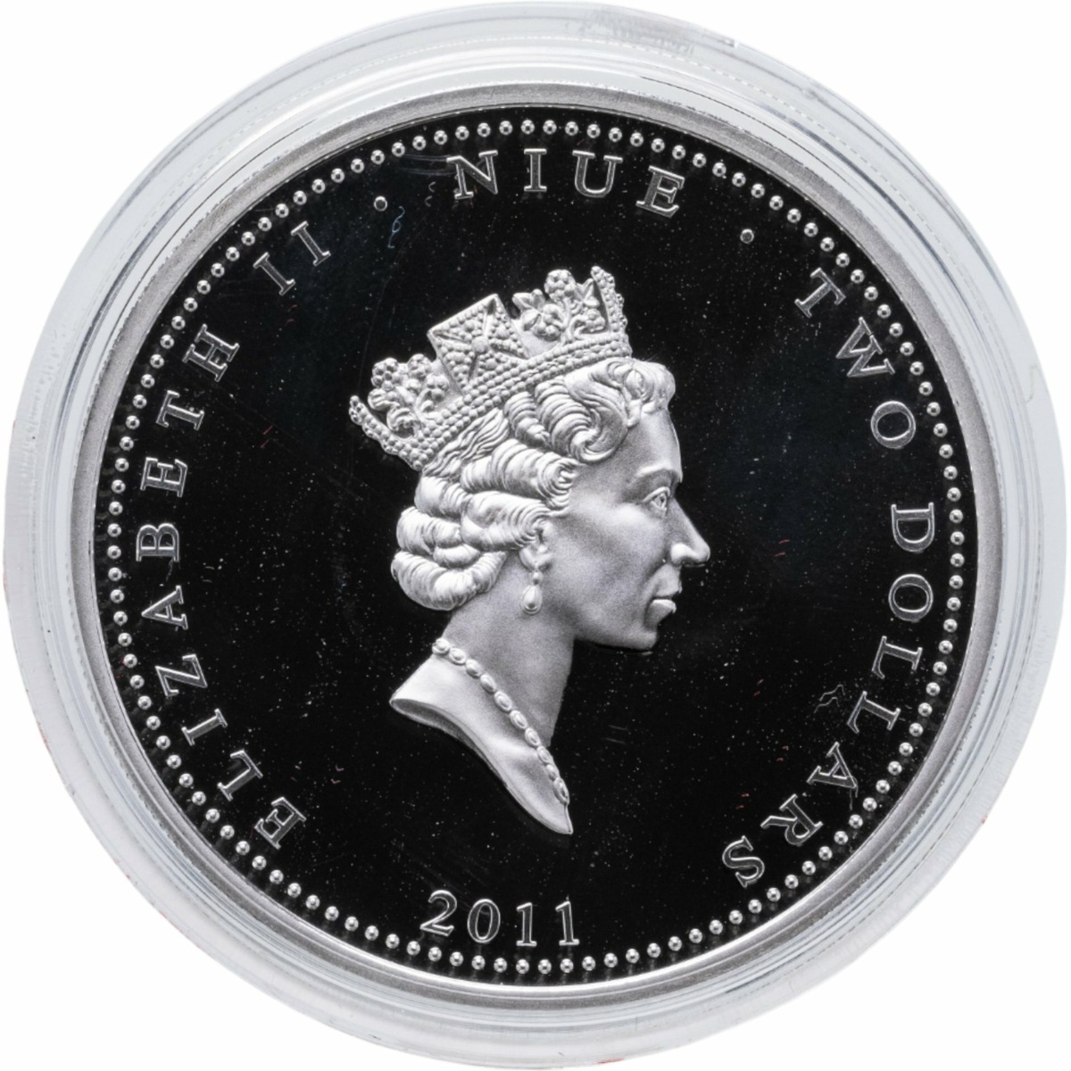 Реверс (оборотная сторона) монет Ниуэ.