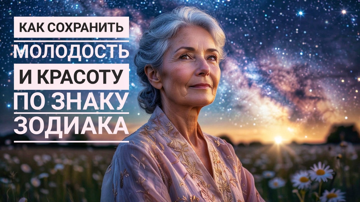 Астрология молодости и красоты