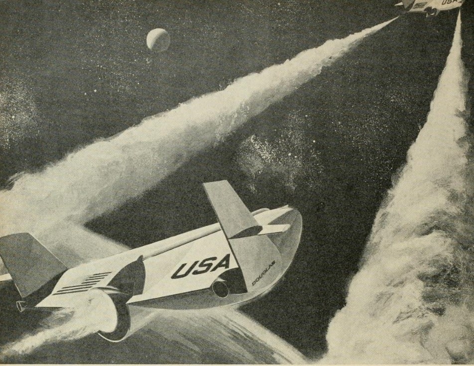 Космическая система предложенная компанией Douglas Aircraft в рамках программы ASTRO