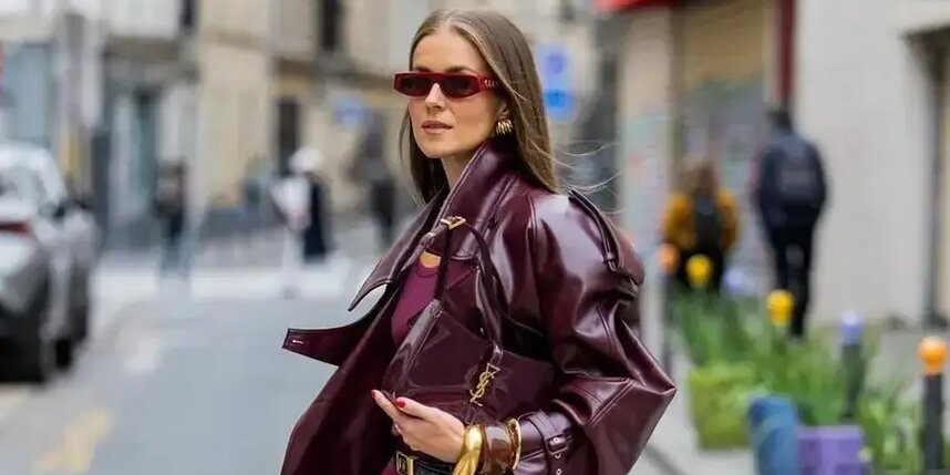    Сумка в лаковом покрытии – модная деталь сезона.Соцсети @ninasandbech