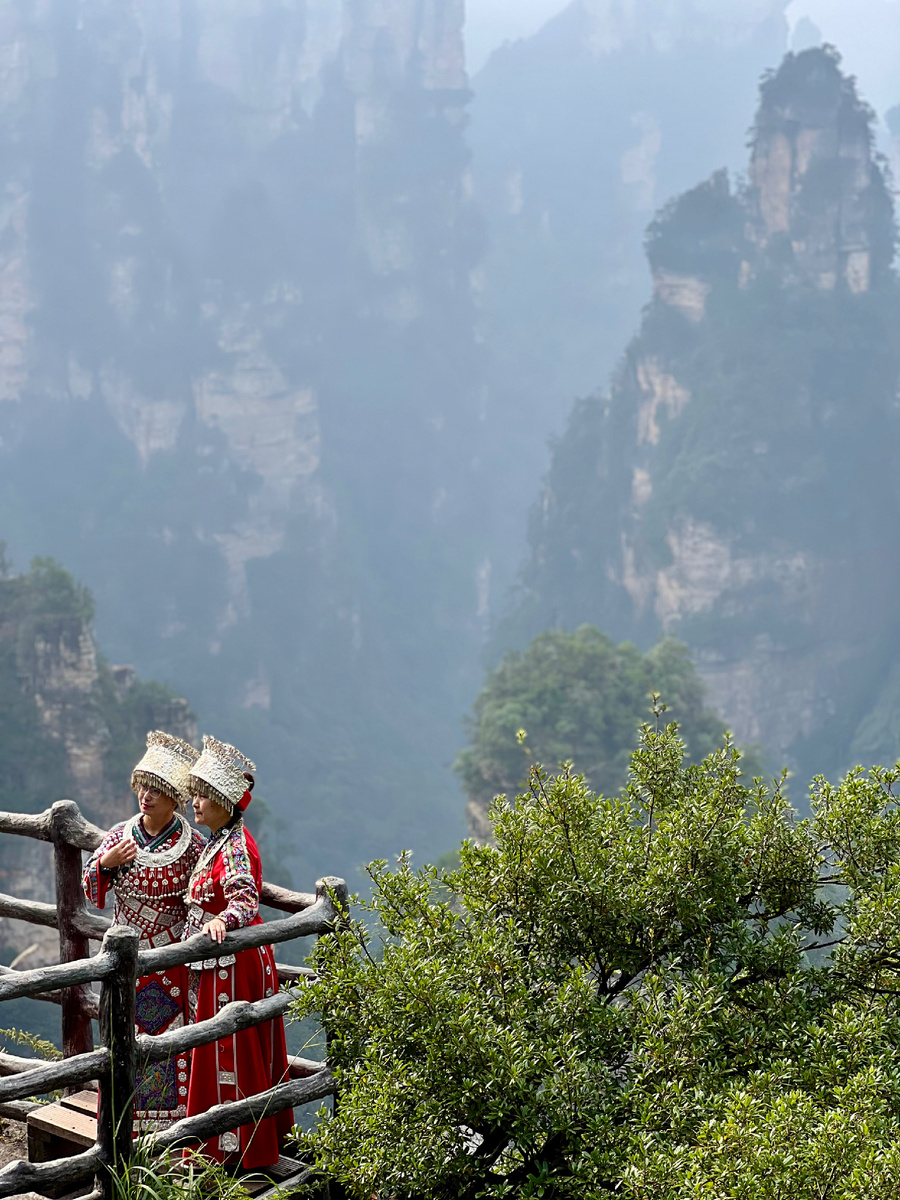 Чжанцзяцзе - Улинъюань, маршрут Б