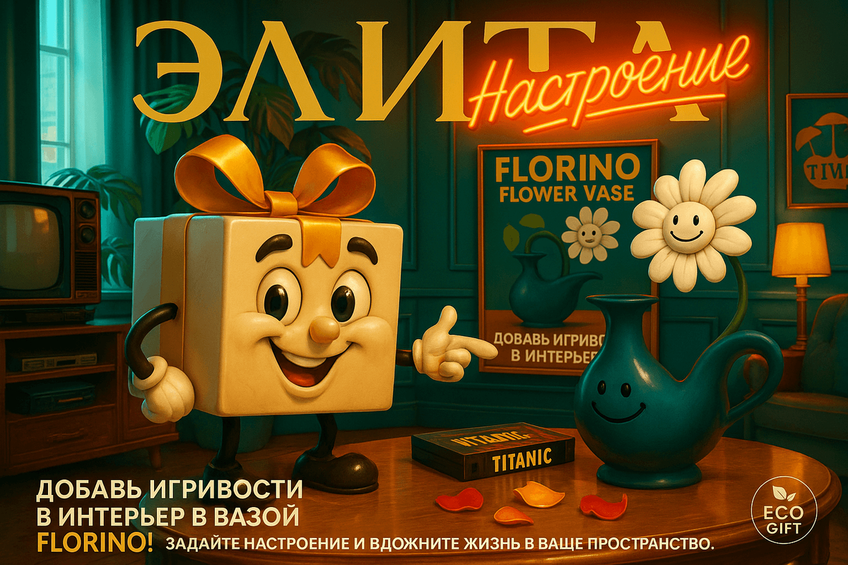    Добавьте игривость в интерьер с ваза Florino! Настройте настроение и оживите пространство. Узнайте, как это сделать сейчас! Марина Погодина