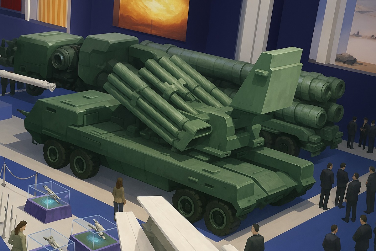 «Панцирь» по-северокорейски -  Северная Корея представила зенитно-ракетный комплекс малой дальности «Панцирь-НК». Фото: презентация МО КНДР