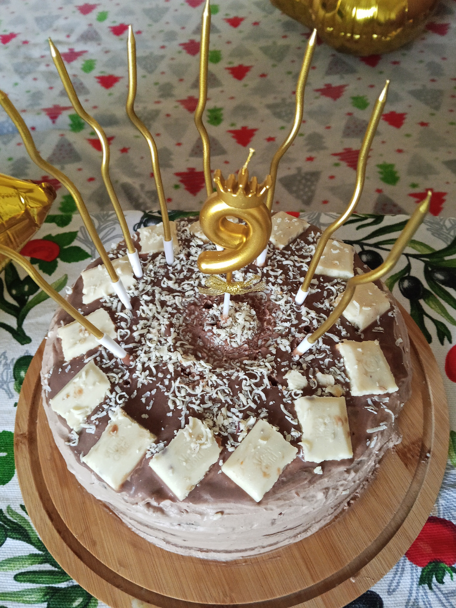 Чёрный бархат у меня вышел таким