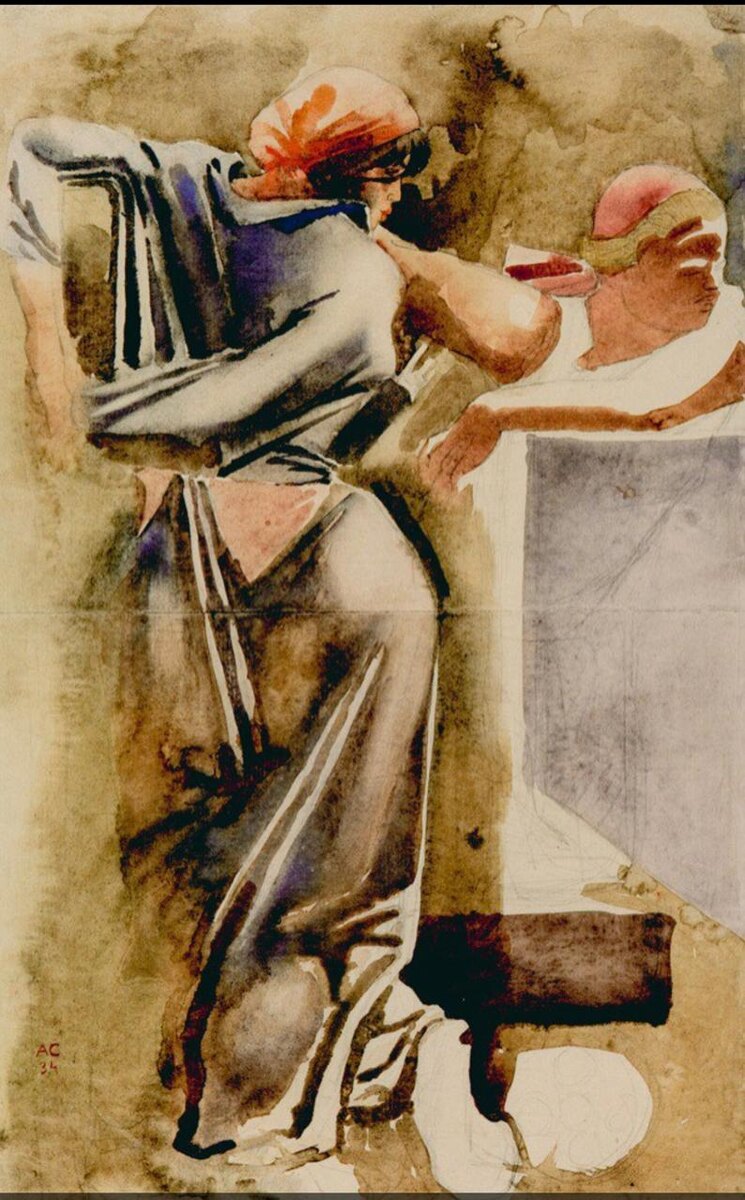 Александр Самохвалов. «Девушки Метростроя». 1934