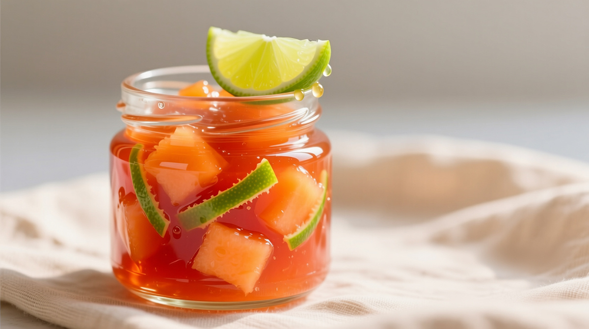 Дынный джем с лаймом