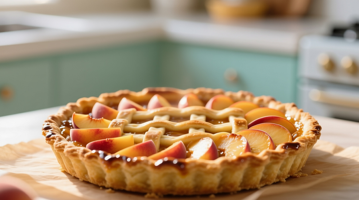 Персиковый тарт